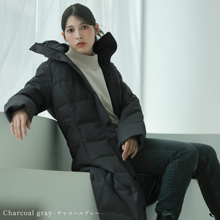 楽天市場】【4h限定20%off】ダウンコート レディース ロング ダウン90