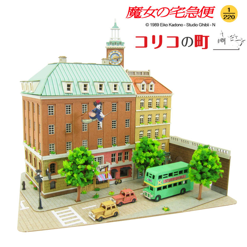 楽天市場】スタジオジブリ作品シリーズ 魔女の宅急便 【コリコの町】 S