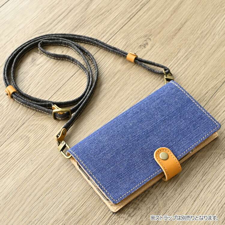 楽天市場】スマホケース 手帳型 全機種対応 【 岡山デニム 本革仕込み