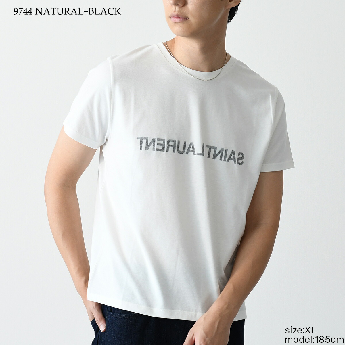 楽天市場】SAINT LAURENT サンローラン Tシャツ トップス リバースT