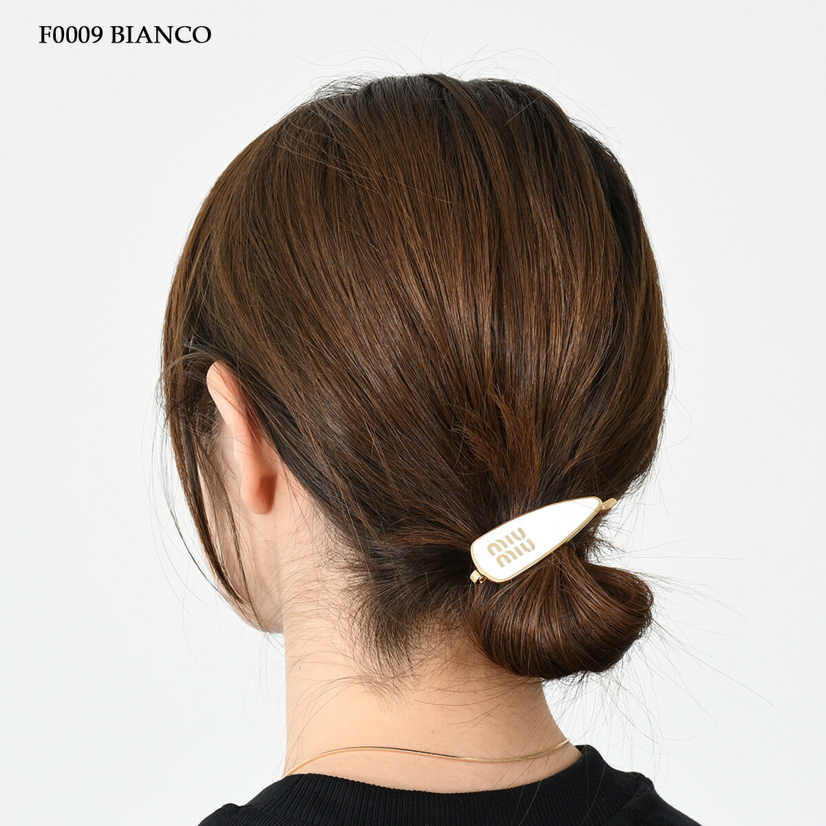 楽天市場】MIU MIU ミュウミュウ ヘアクリップ ヘアピン ヘア