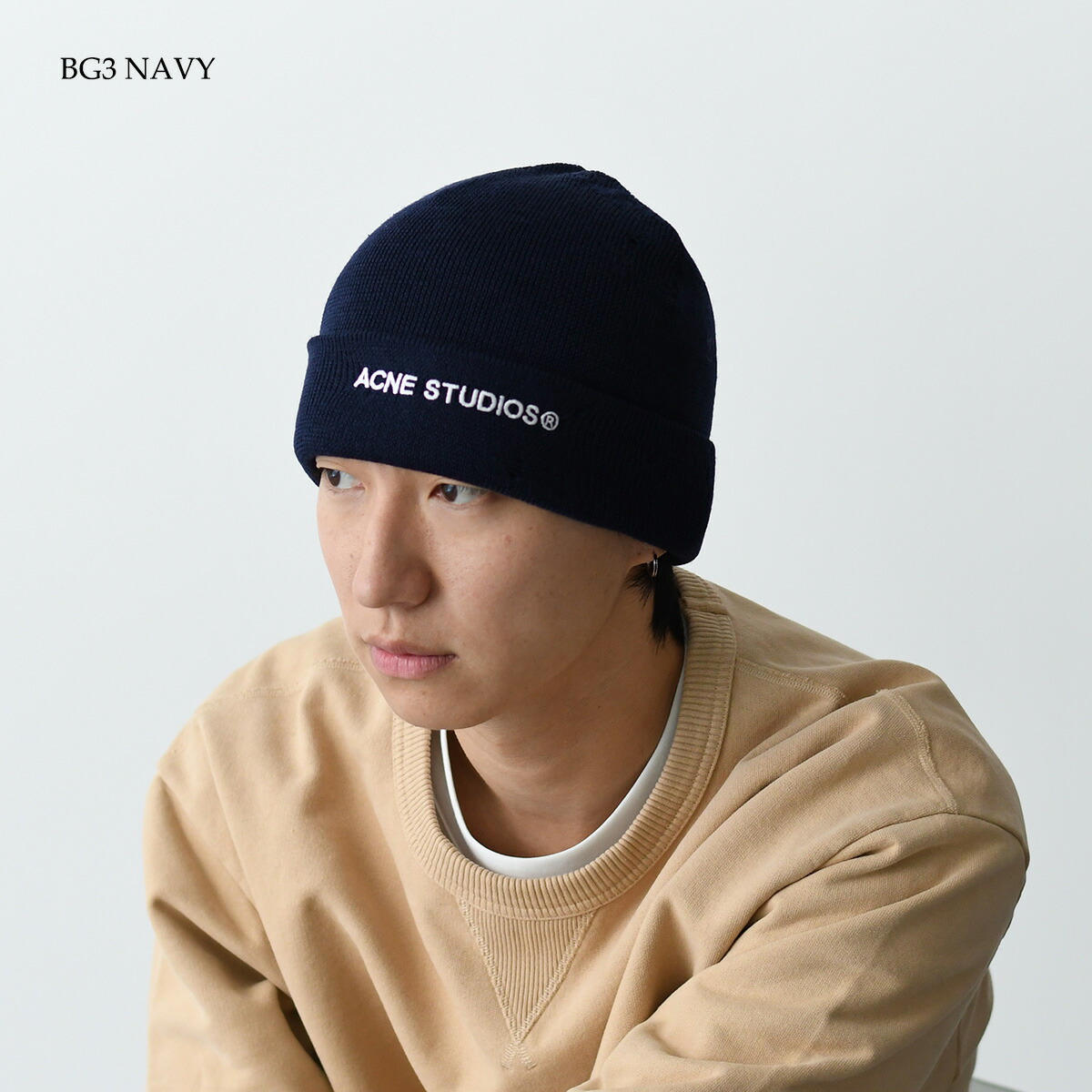楽天市場】ACNE STUDIOS アクネストゥディオズ ニット帽 ニット