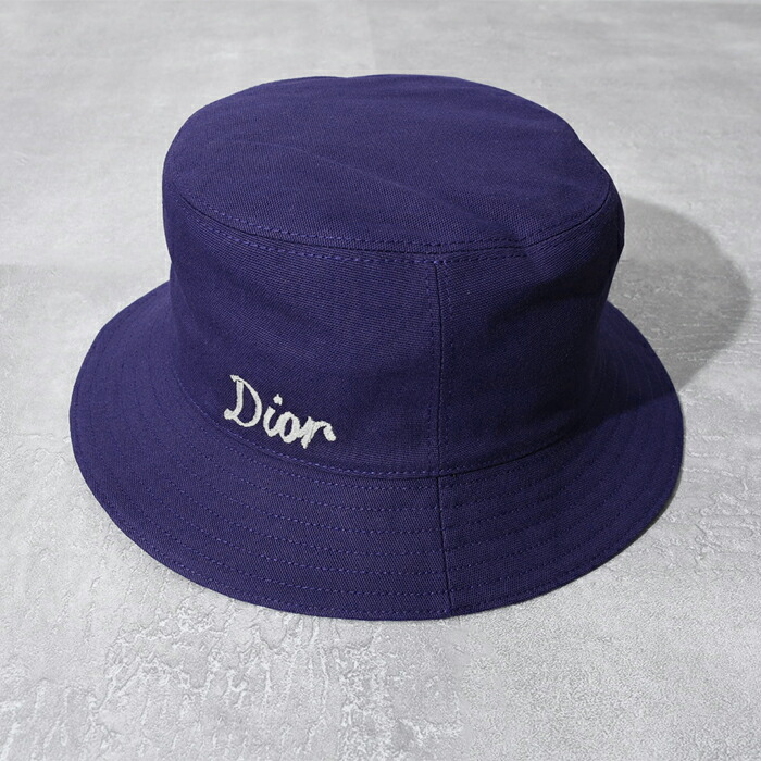 楽天市場】DIOR ディオール 帽子 バケットハット バケハ ロゴ刺しゅう