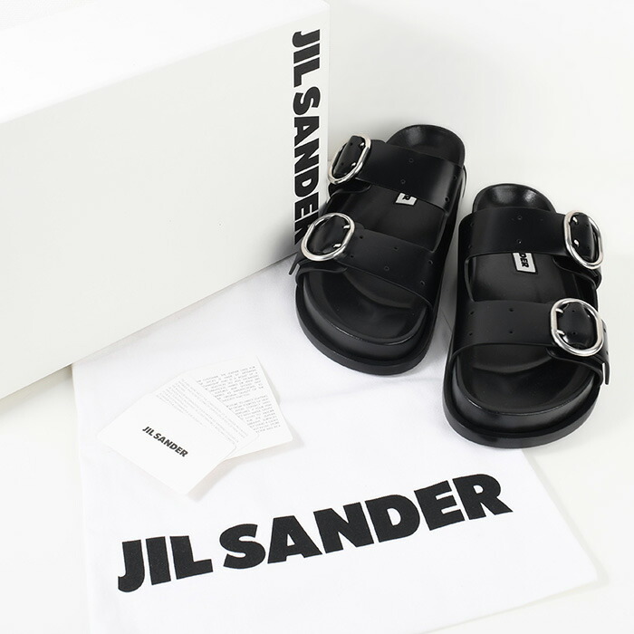 楽天市場】【ラスト1点】JILSANDER ジルサンダー サンダル フラット