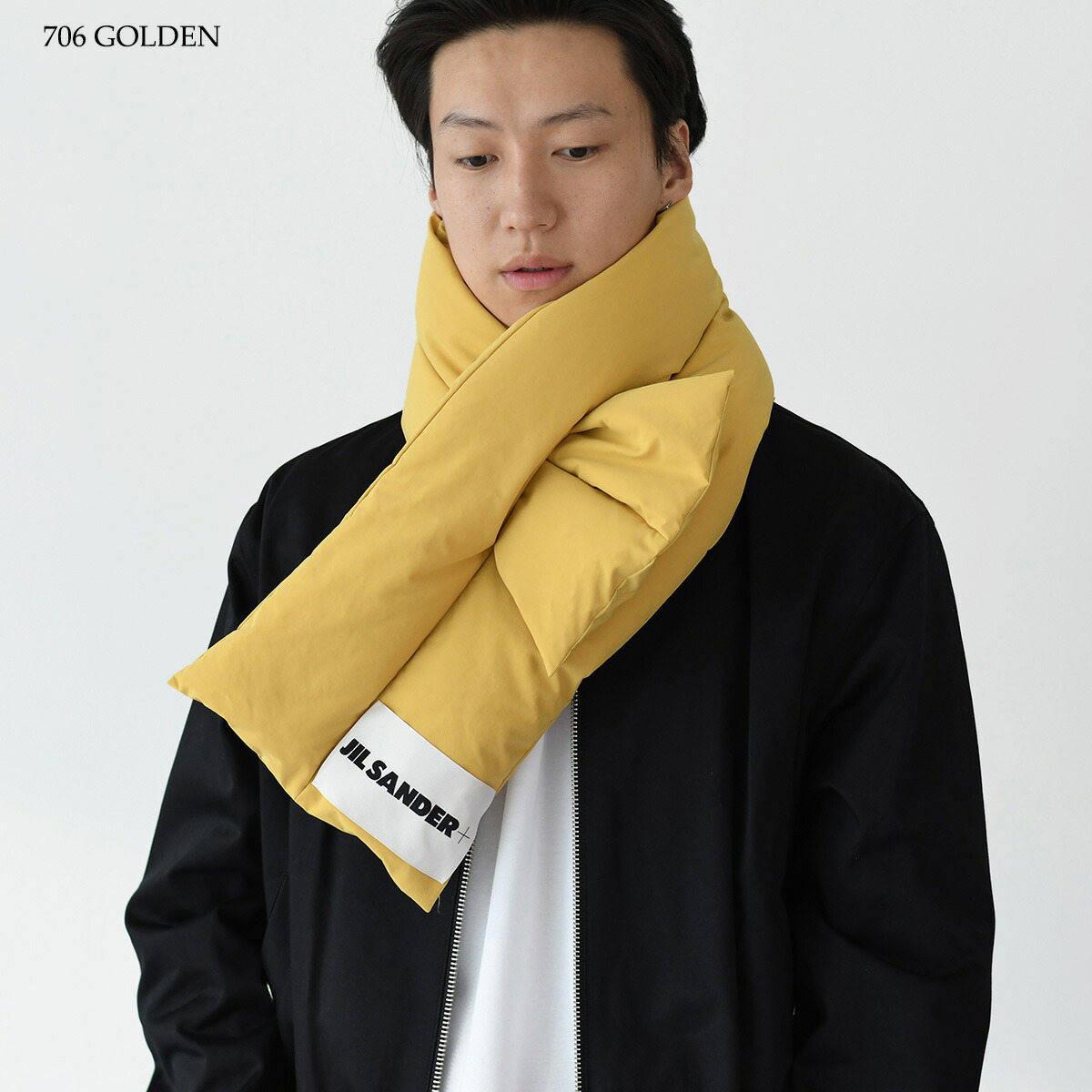 楽天市場】JILSANDER ジルサンダー ダウン マフラー ダウンスカーフ