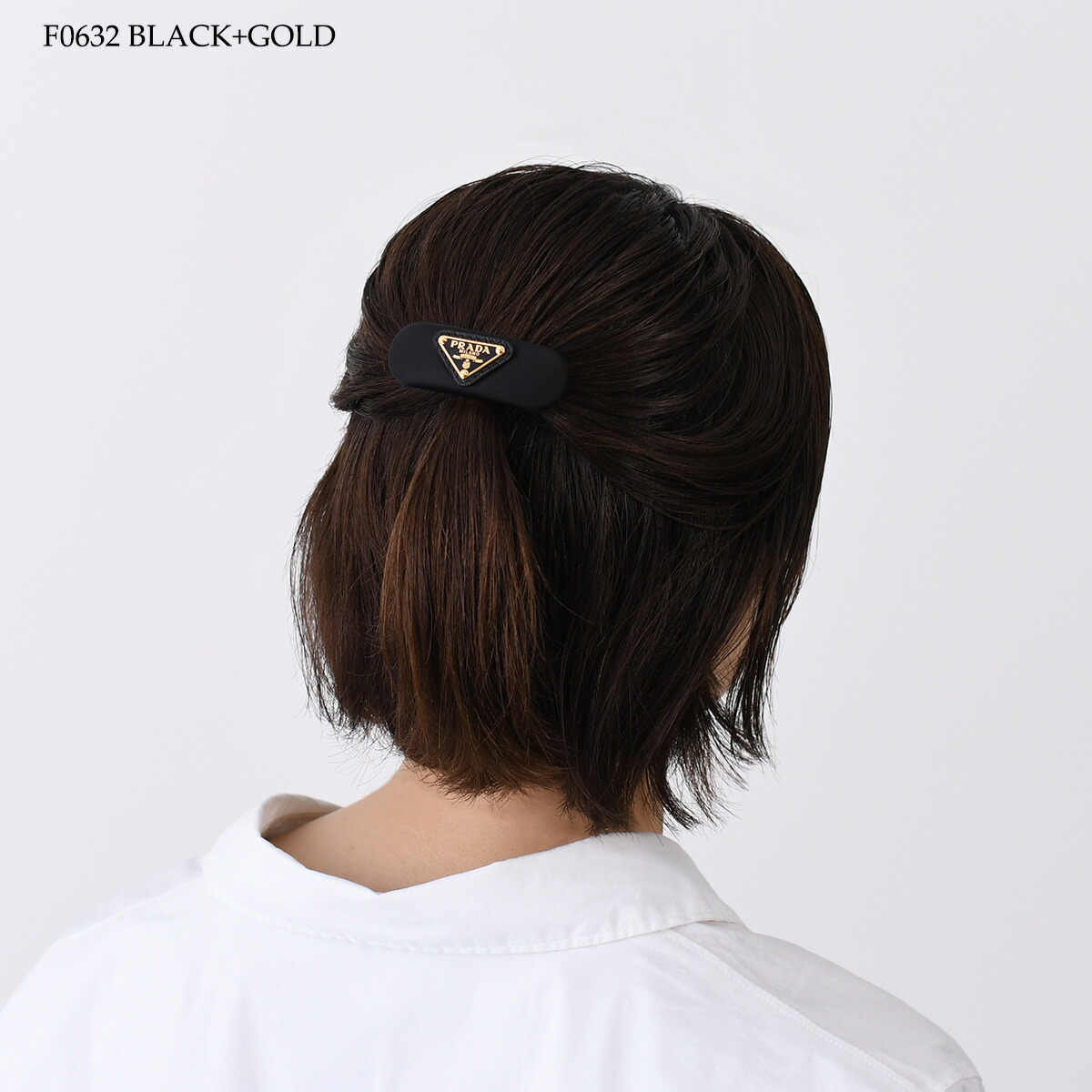 楽天市場】【3/1限定5％オフ＆P3倍】PRADA プラダ ヘアクリップ