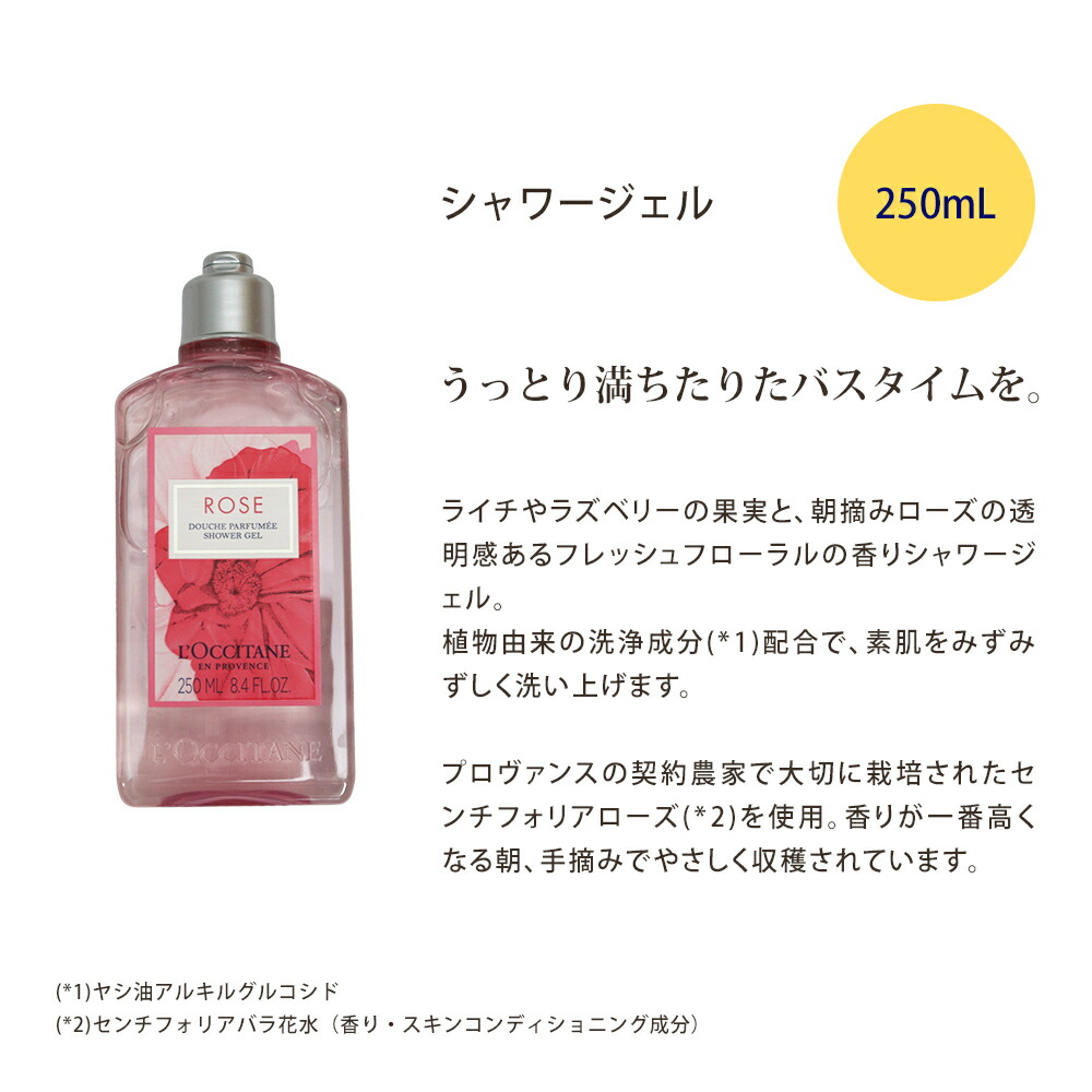 楽天市場】ロクシタン ギフトセット ハンドクリーム シャワージェル