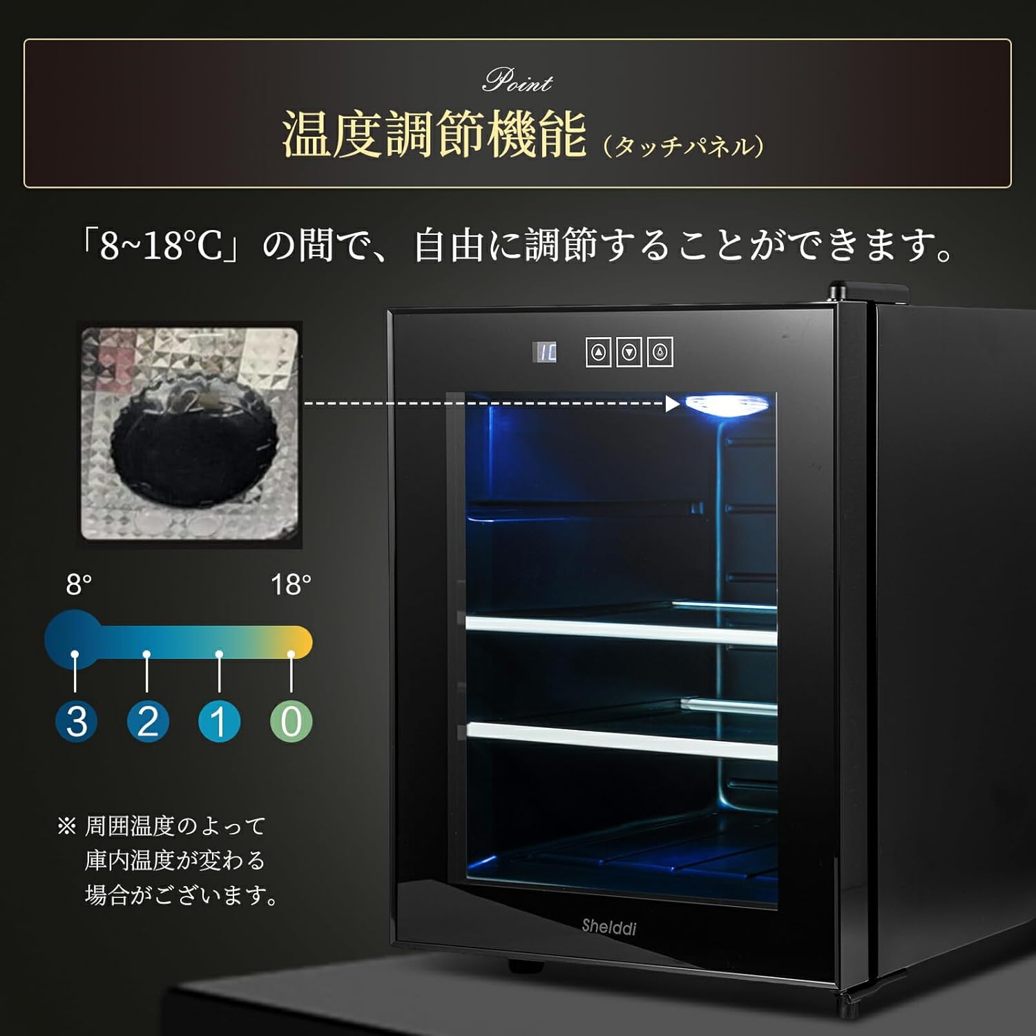 楽天市場】【全店1000円OFFクーポン！✨2/20迄！】Shelddi ミニ冷蔵庫
