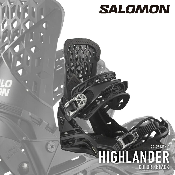 SALOMON 22-23 スノーボード ハイランダー ブラック M SALOMON 22-23