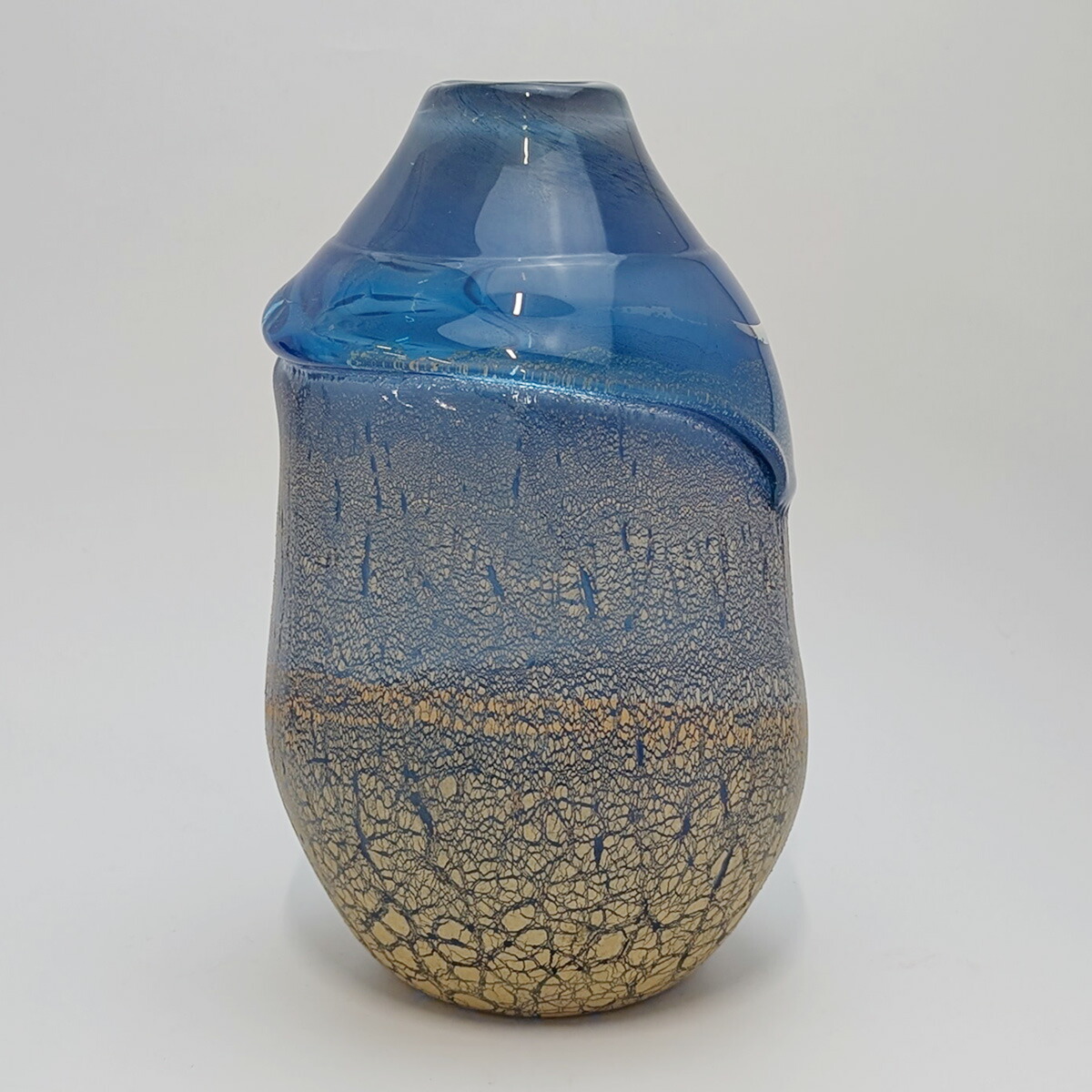 楽天市場】琉球ガラス 花器 土紋オーロラ 稲嶺盛一郎 琉球ガラス作品