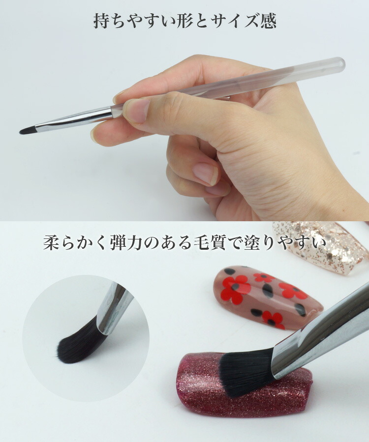 楽天市場】ネイルブラシ セット ネイル筆 ネイル ブラシ 9本セット
