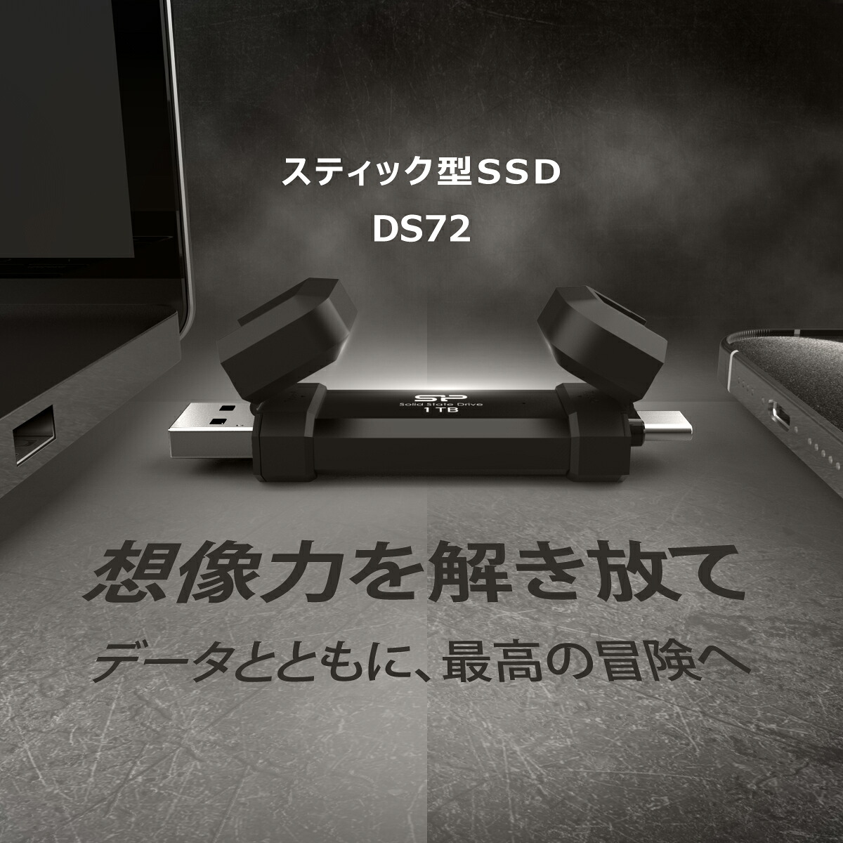 楽天市場】シリコンパワー SSD 外付けssd 1TB Gen 2 DS72 Type-A to