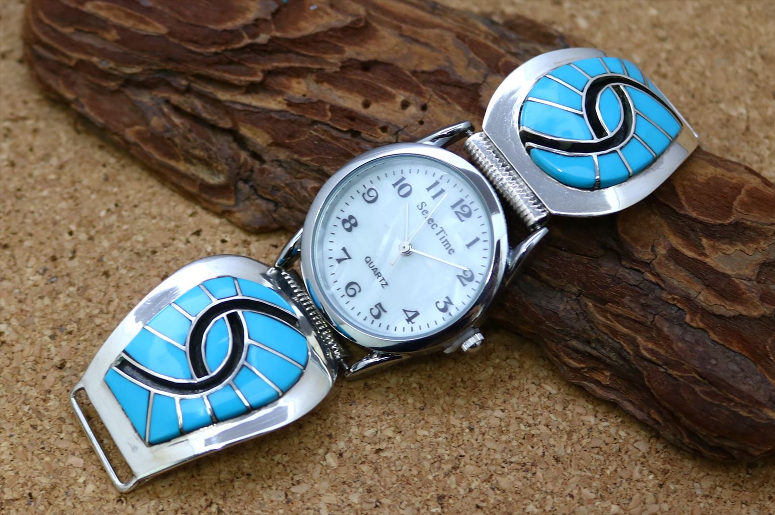時計 ZUNI Indian jewelry Watch Sterling y2k 楽天市場】インディアンジュエリー ズニ族 ズニカラー インレイ ブレス