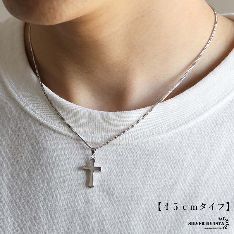 楽天市場】シルバー925 クロスネックレス ペンダント シルバー 6面
