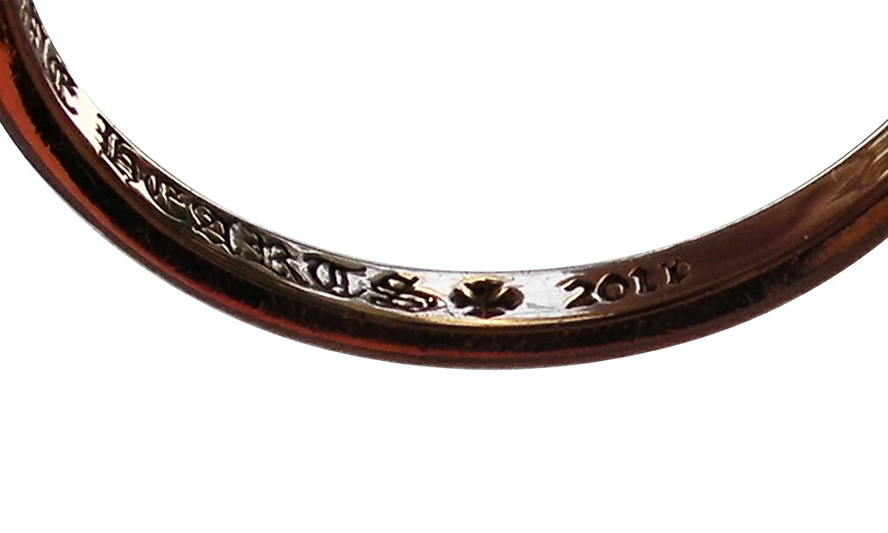 楽天市場】CHROME HEARTS 22K BUBBLEGUM HEART RING クロムハーツ