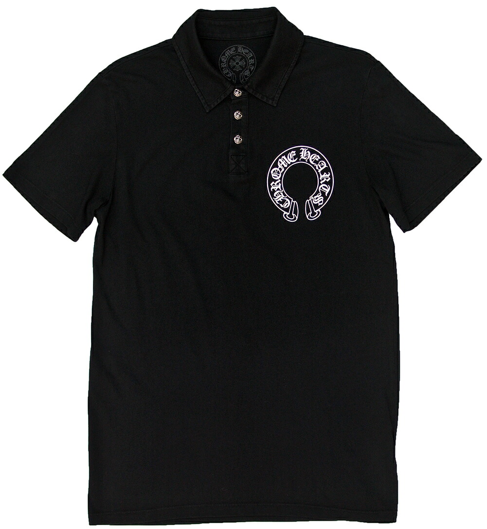 楽天市場】CHROME HEARTS MENS SMALL POLO SHIRT クロムハーツ メンズ