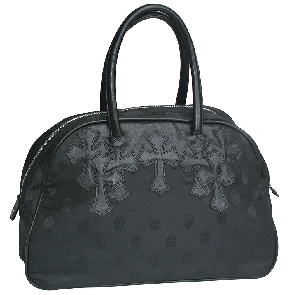 楽天市場】CHROME HEARTS MEDIUM NYLON/LEATHER GYM BAG クロムハーツ