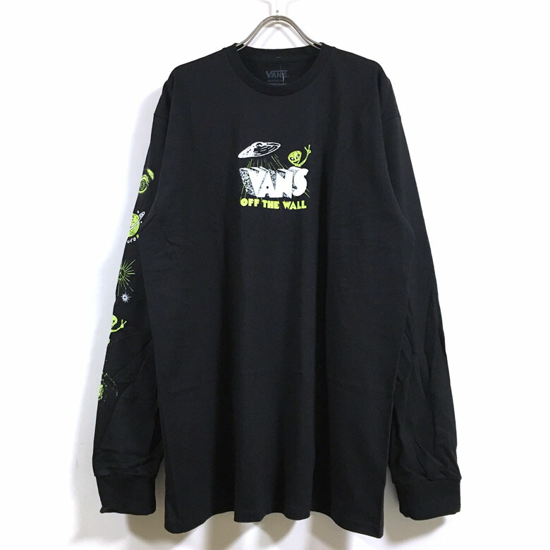 タ*ラ様 VANS イエロー ロングスリーブTシャツ 両袖ロゴ付 ロンT タ*ラ