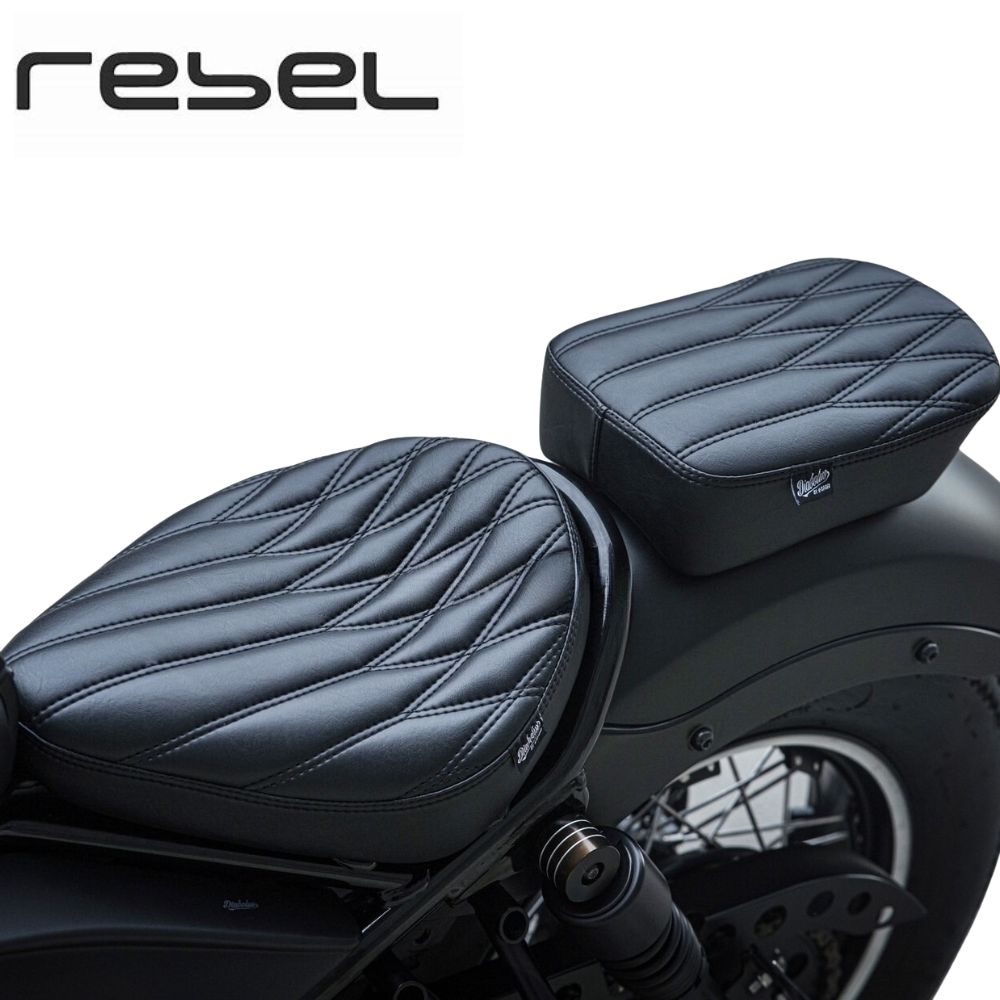 楽天市場】ホンダ レブル250/500交換用 ペアシート RB0191 / Driver