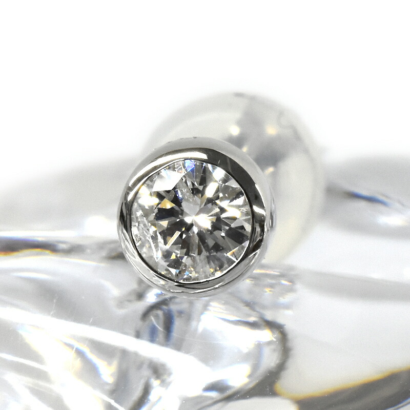 楽天市場】Pt900 0.2ct ダイヤピアス 片耳 シングル 1つ 0.237ct G I1