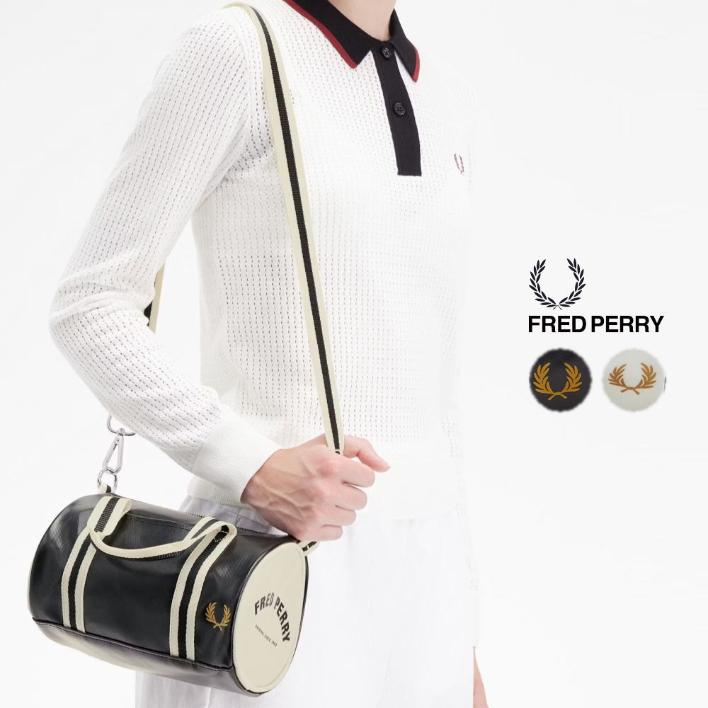 楽天市場】フレッドペリー FRED PERRY クラシック ミニ バレル バッグ