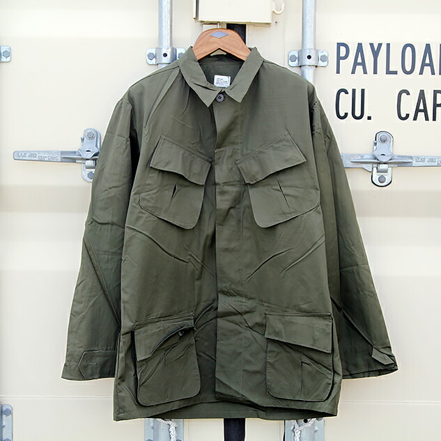 楽天市場】「70s DEADSTOCK U.S.ARMY JUNGLE FATIGUE JACKET 4th」X