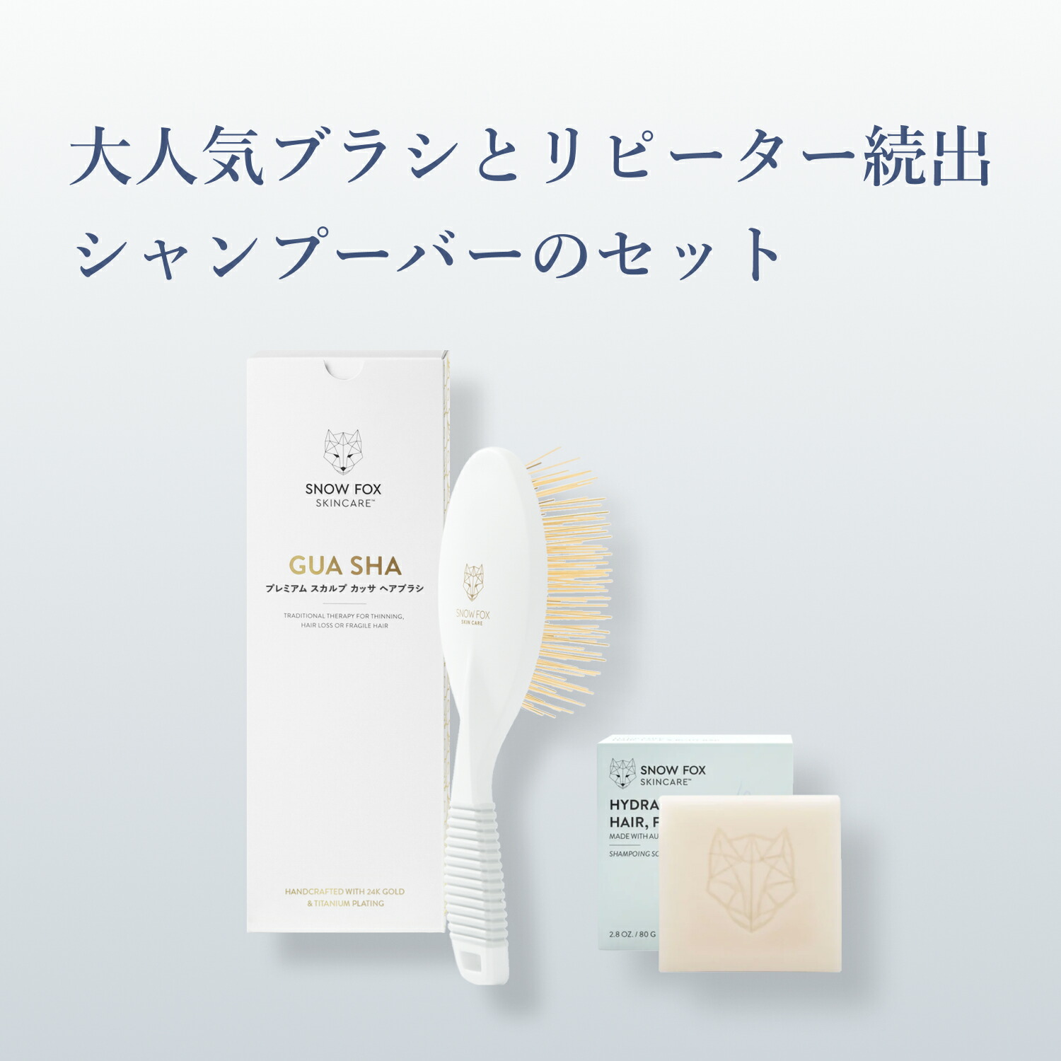 楽天市場】《 在庫限りの再販売 》プレミアム FOX カッサ ヘアブラシ +