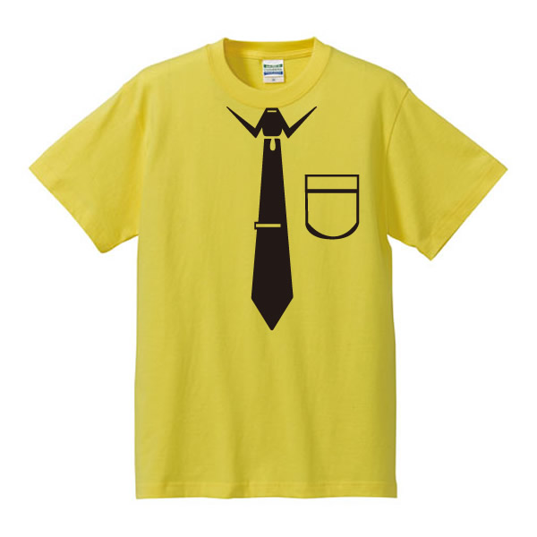 楽天市場】□ネクタイ（ポケット）半袖Tシャツ□面白Tシャツ□綿100