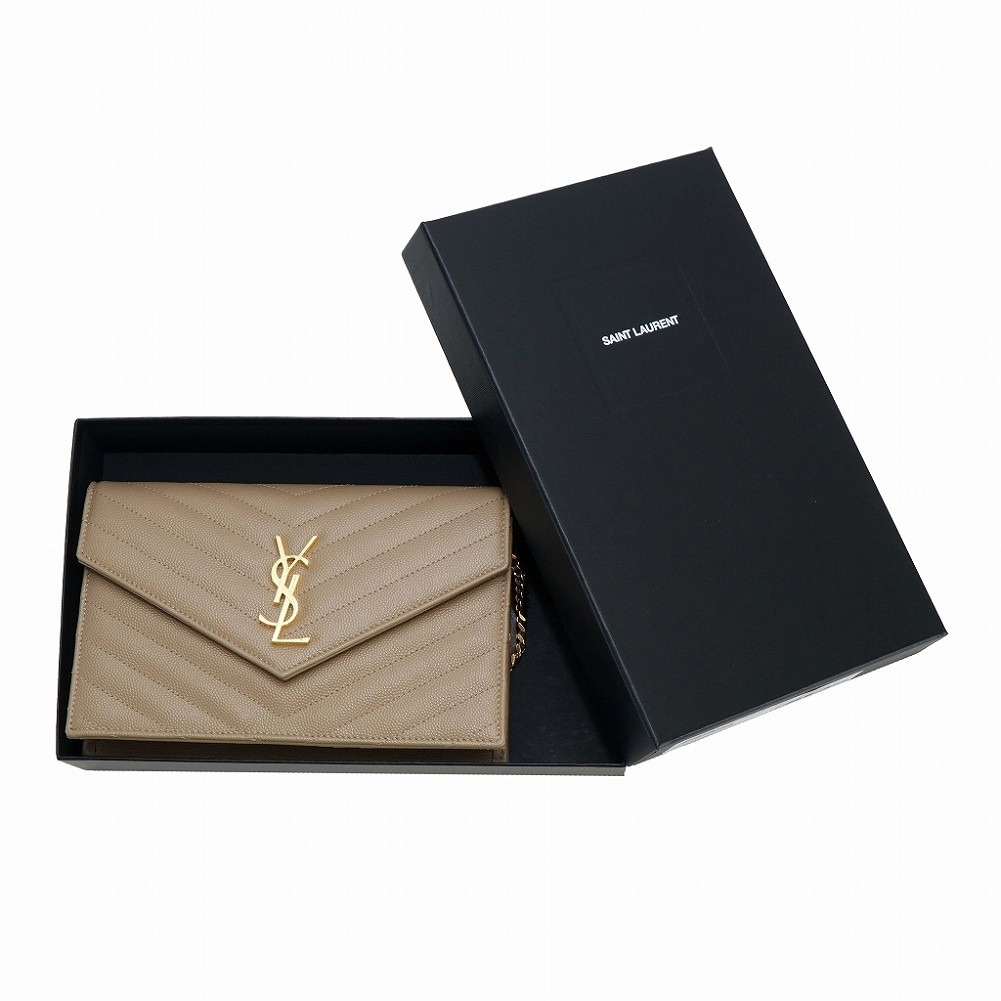 楽天市場】【20％OFF！3/4 20時〜】サンローラン 長財布 チェーン付き