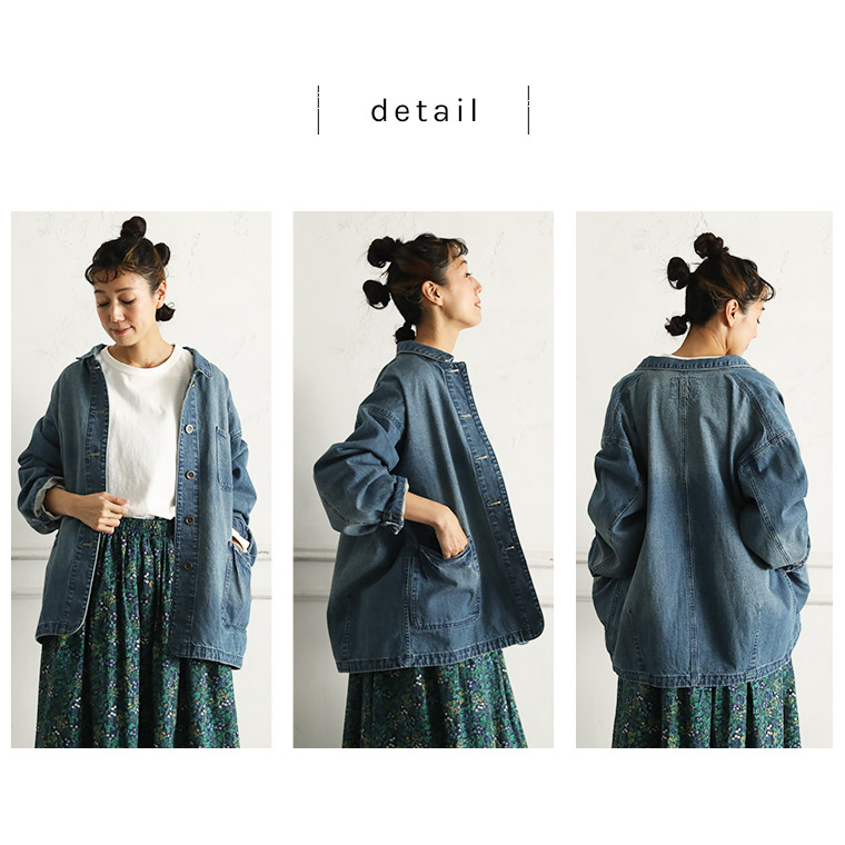 楽天市場】O.W.N なにかと頼れるデニムのジャケット M/L/LL/3L/4L