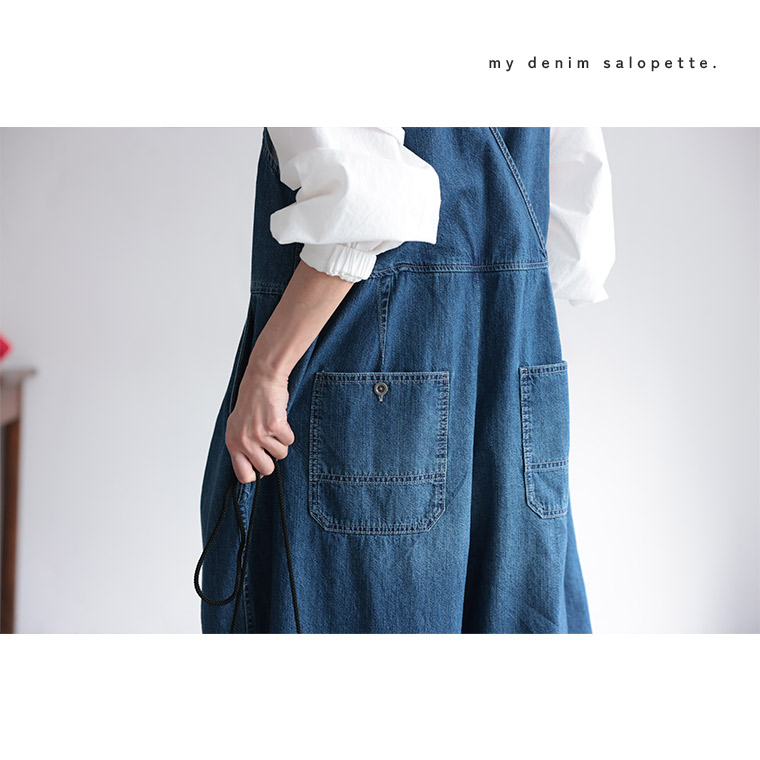 楽天市場】［me］ 私のデニムサロペット M/L/LL/3L/4L/5Lサイズ