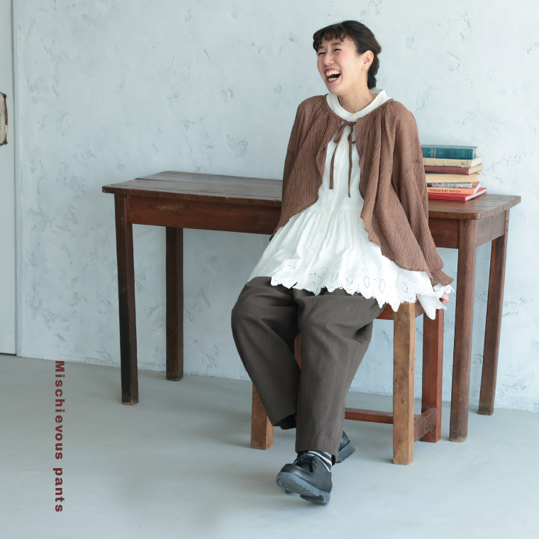 楽天市場】頑固なまこちゃんの、はなまる服 やんちゃ気分な短めパンツ