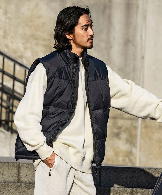 楽天市場】+phenix プラスフェニックス QUILTING DOWN VEST