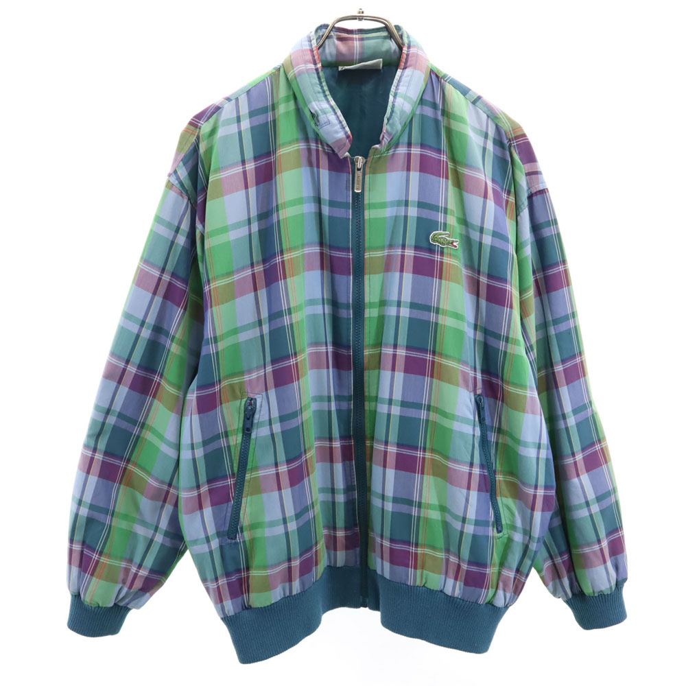 楽天市場】古着 CHEMISE LACOSTE シュミーズラコステ チェック柄
