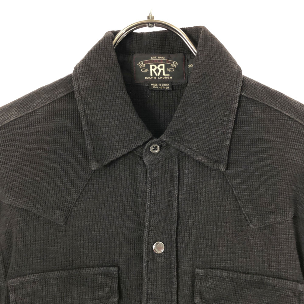 楽天市場】古着 RRL ダブルアールエル 1ツ星 長袖 ウエスタンシャツ