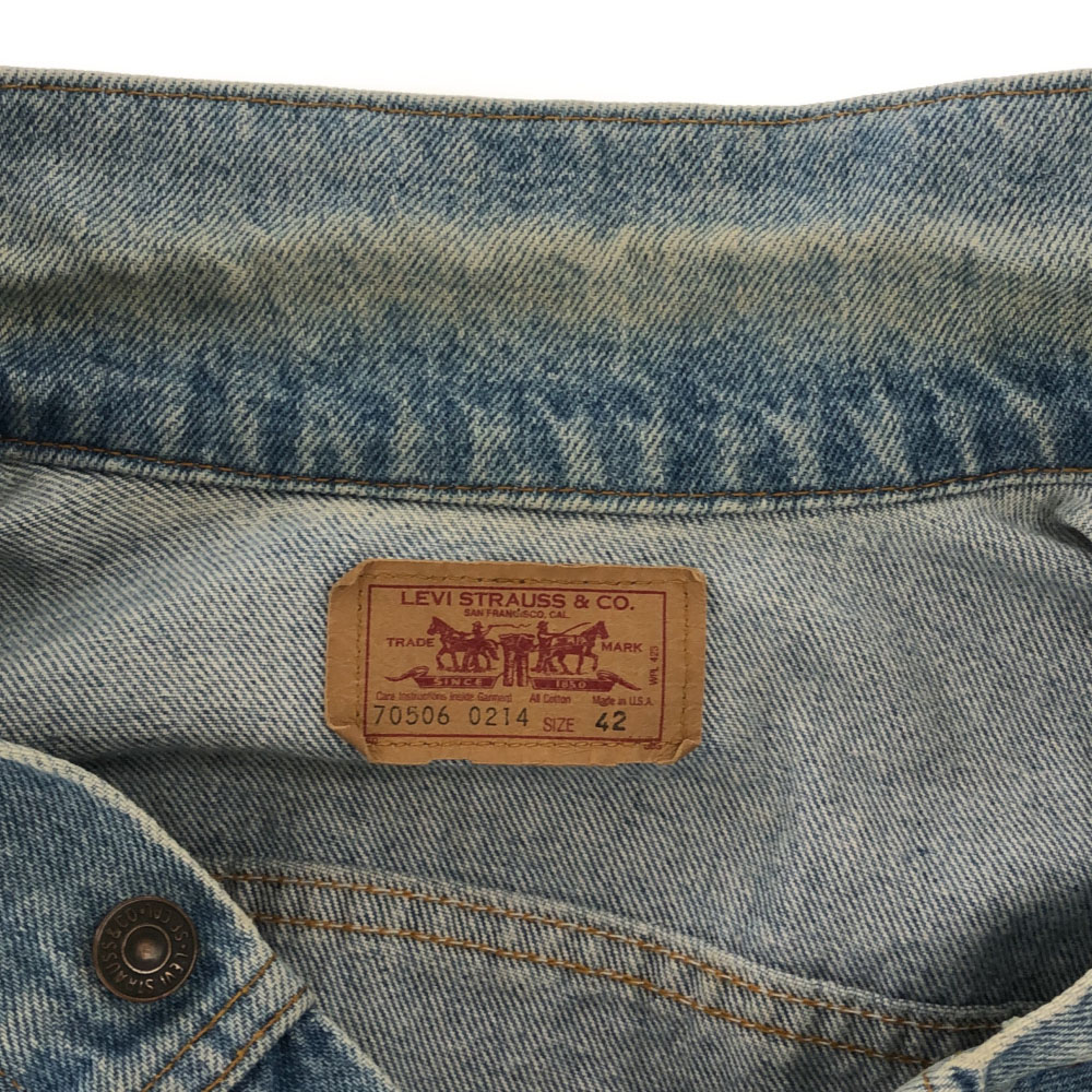 楽天市場】古着 Levi's リーバイス 90s USA製 70506 0214 デニム