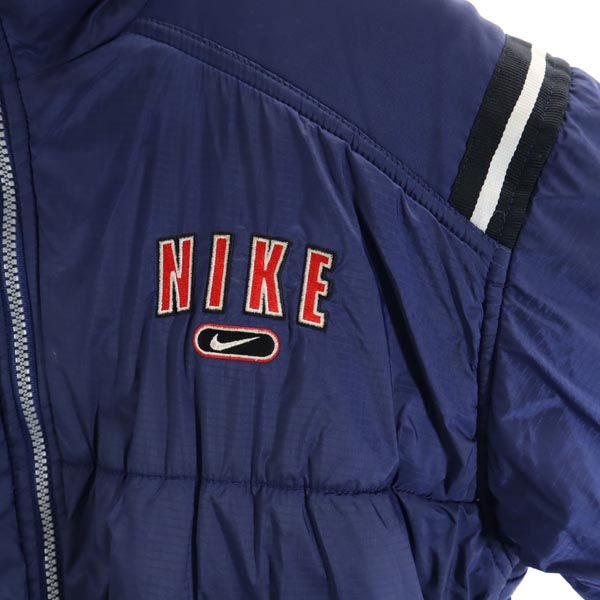 楽天市場】ナイキ 90s 白タグ 中綿ジャケット L（14-16） ネイビー系