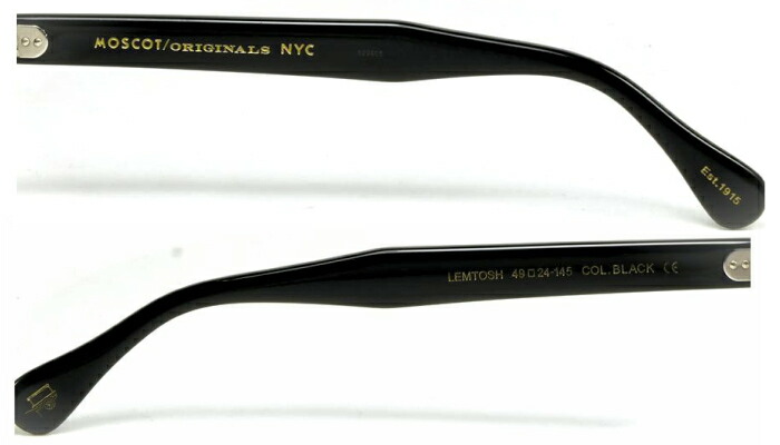 楽天市場】MOSCOT モスコット LEMTOSH レムトッシュ メガネ サイズ 49