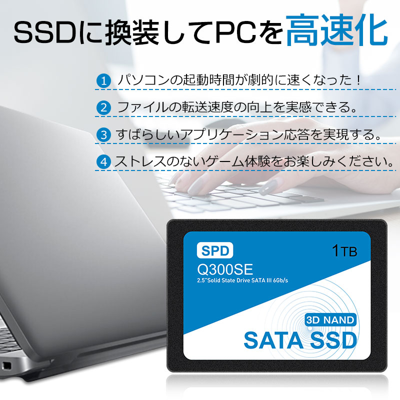 楽天市場】＼連続ランキング1位獲得／SPD SSD 1TB【5年保証・翌日配達