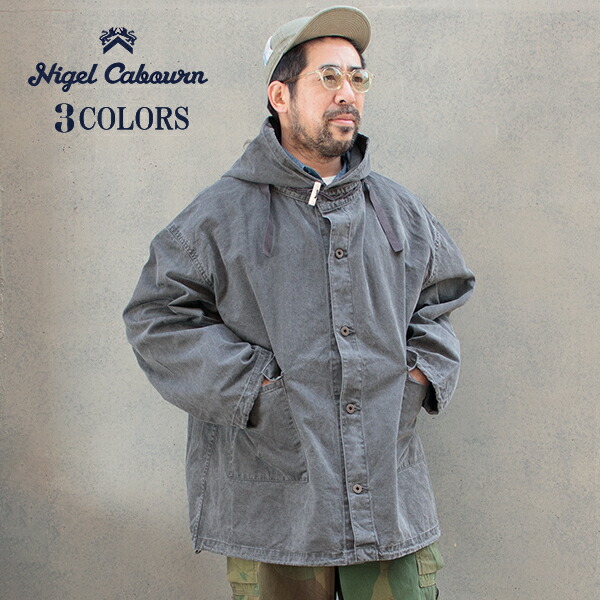 楽天市場】ナイジェル・ケーボン GUNNER JACKET PIGMENT FADE 3 COLORS