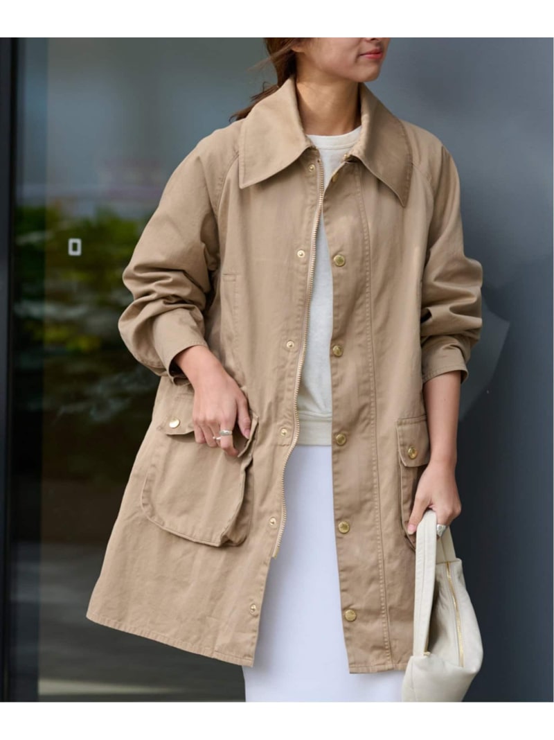 楽天市場】【BARBOUR/バブアー】別注OVER SIZE BEAUFORT BIG COLLAR