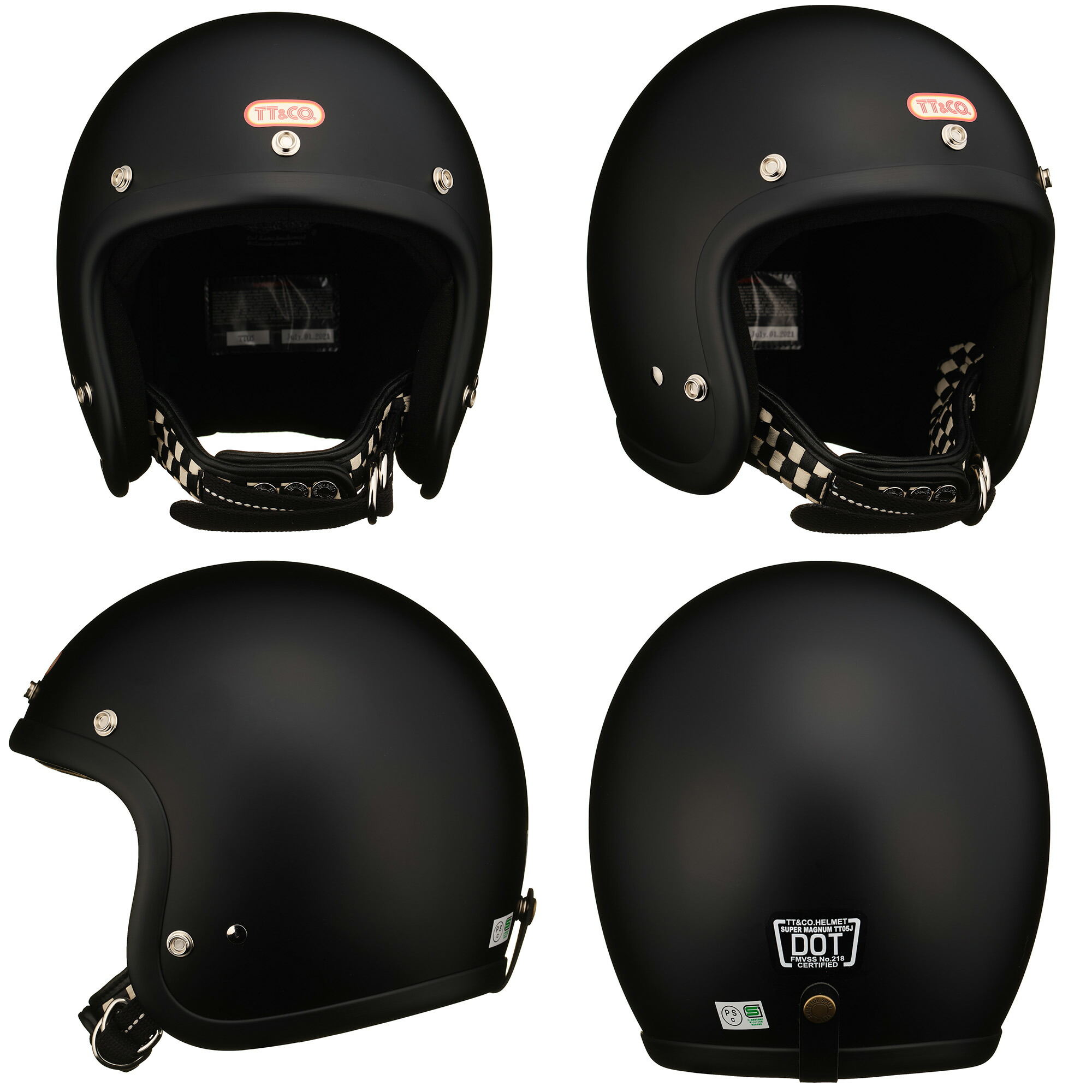 楽天市場】TT&CO. スーパーマグナム ダブルストラップ仕様 ブラック