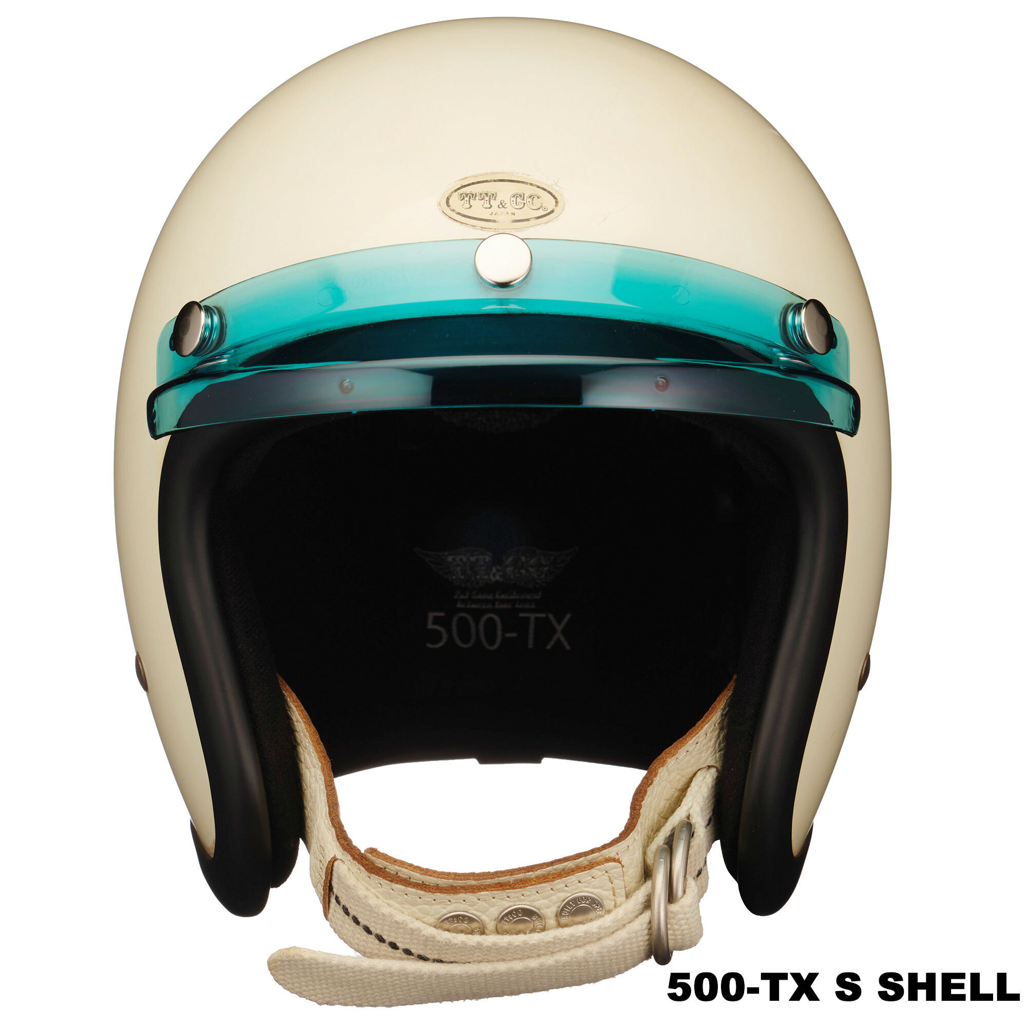 楽天市場】TT&CO. 500-TX 専用バイザー エメラルドブルー ジェット
