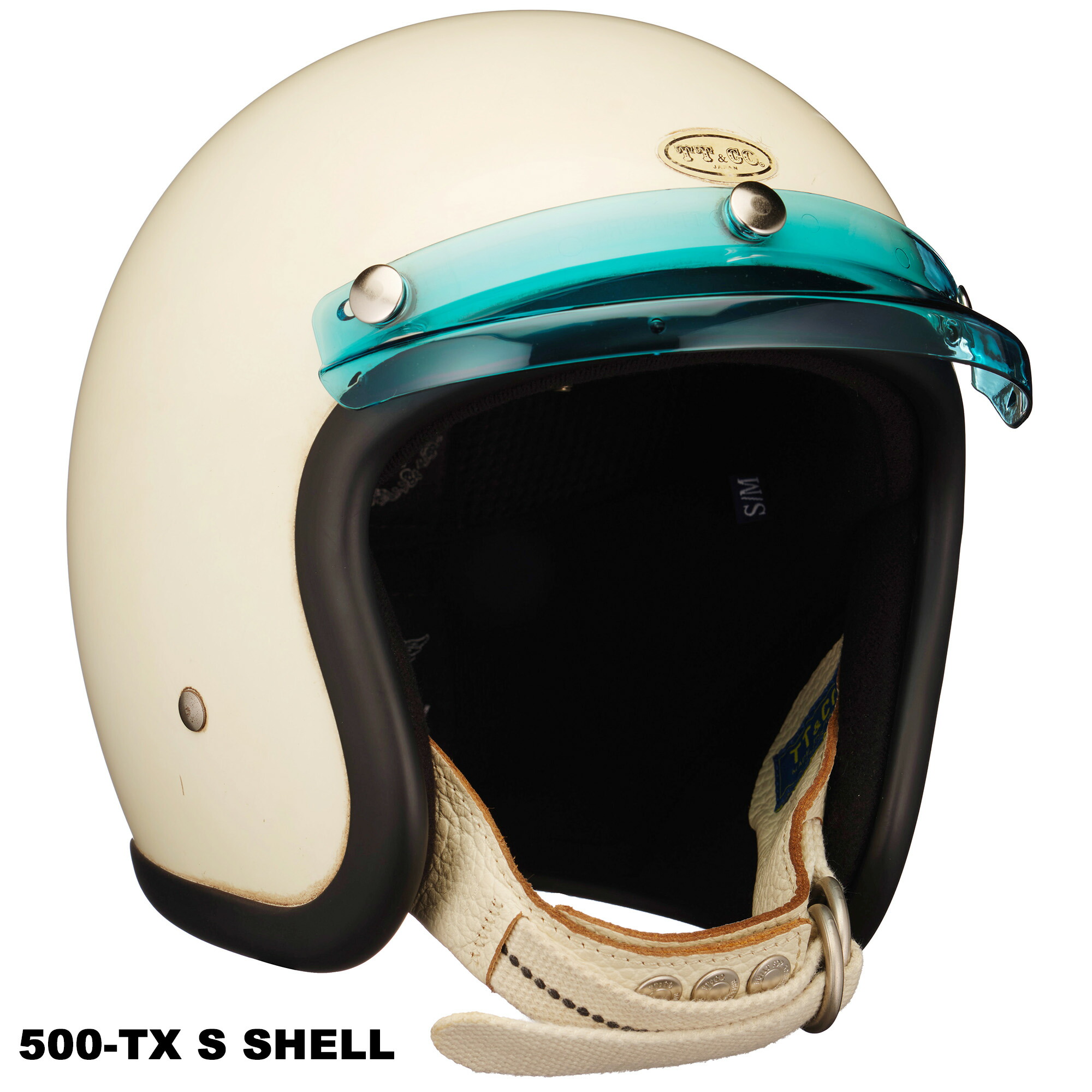 楽天市場】TT&CO. 500-TX 専用バイザー エメラルドブルー ジェット
