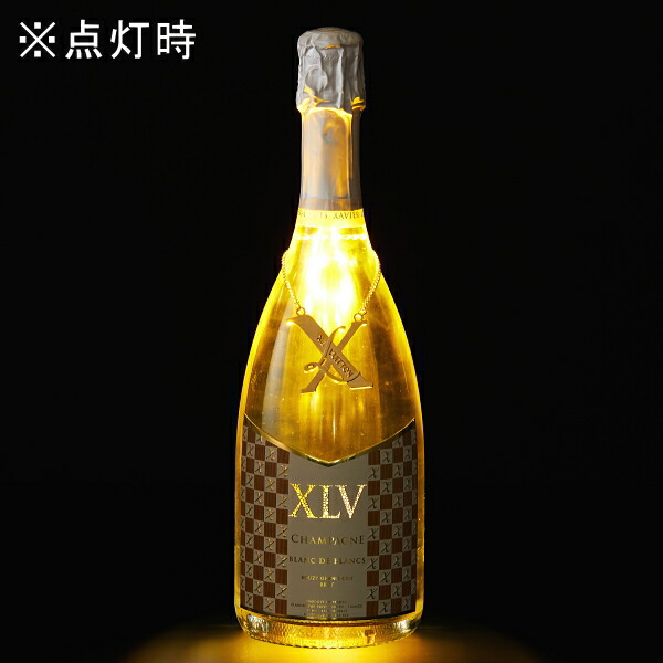 楽天市場】【正規品XLVシャンパン】光るボトル ブランドワイン 『 XLV