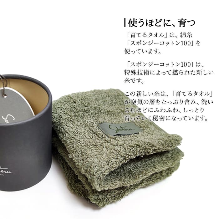 楽天市場】「育てるタオル」feel(フィール) ギフト フェイスタオル同色