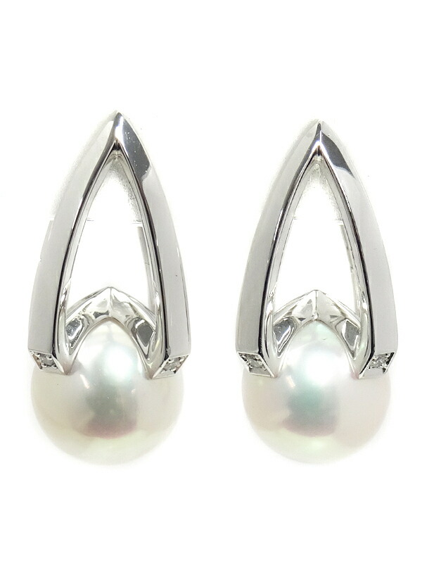 楽天市場】【MIKIMOTO】【Mコレクション】ミキモト『K18WG パール7.8mm