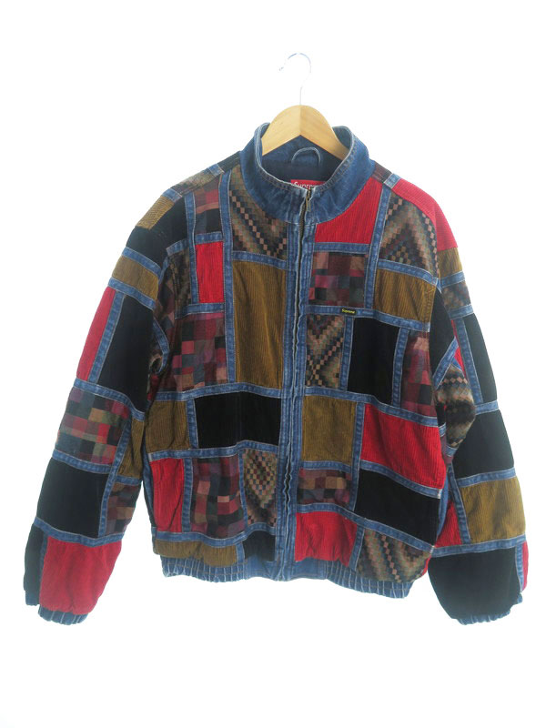楽天市場】【Supreme】シュプリーム『Corduroy Patchwork Denim Jacket