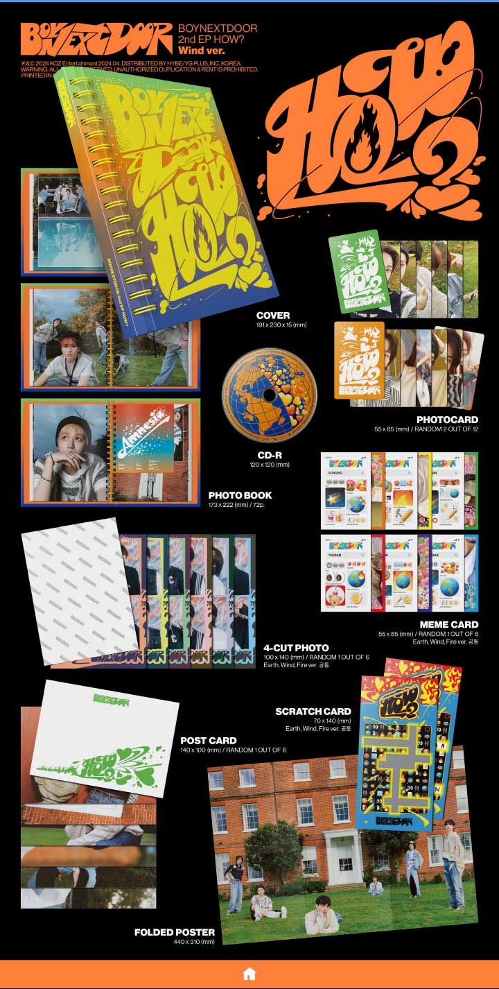 楽天市場】【2024/4/15 韓国発売】【予約】BOYNEXTDOOR ボーイネクスト