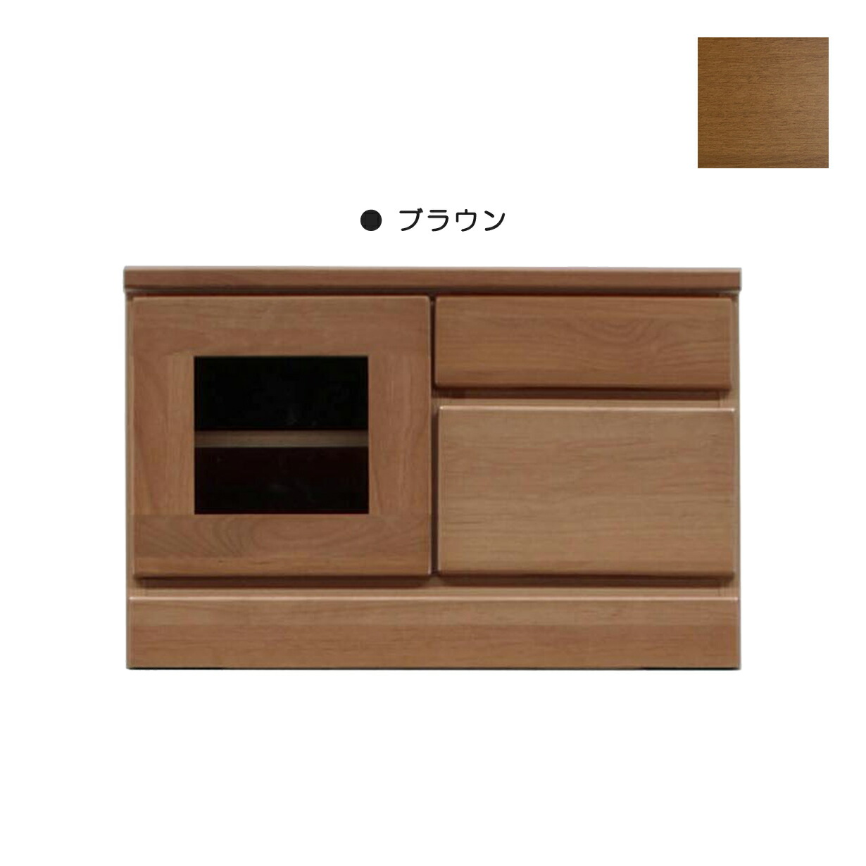 楽天市場】テレビ台 TV台 ローボード ガラス扉 幅60cm 高さ39cm 収納